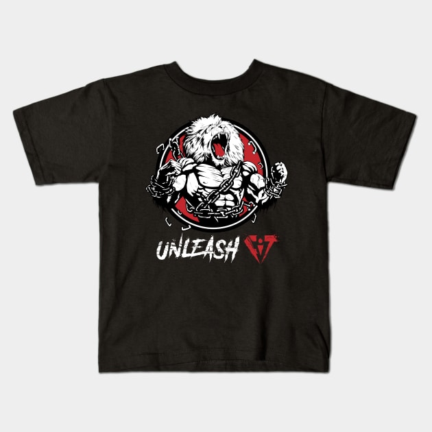 Limited Edition UnleashFIT by Dave Franciosa Kids T-Shirt by CoachAL